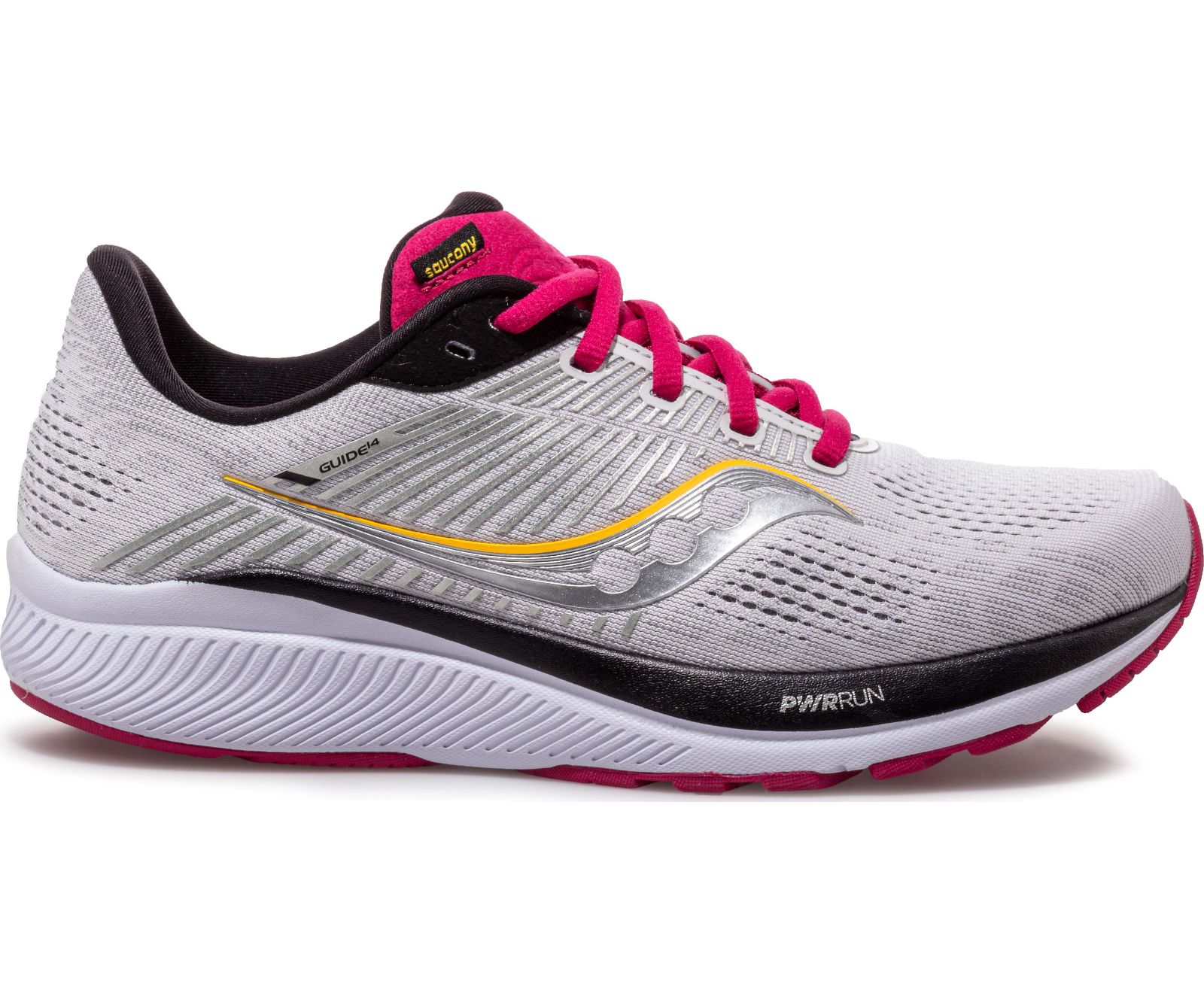 Női Saucony Guide 14 Futócipő Szürke Bordó | HU 396JPQ